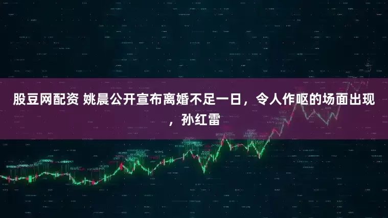 股豆网配资 姚晨公开宣布离婚不足一日，令人作呕的场面出现，孙红雷